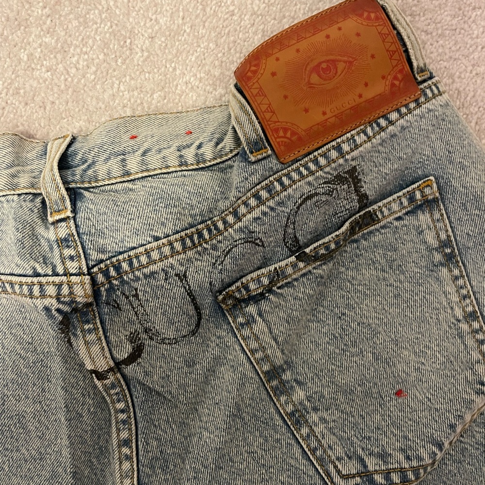 AUTHENTIC MENS GUCCI JEANS